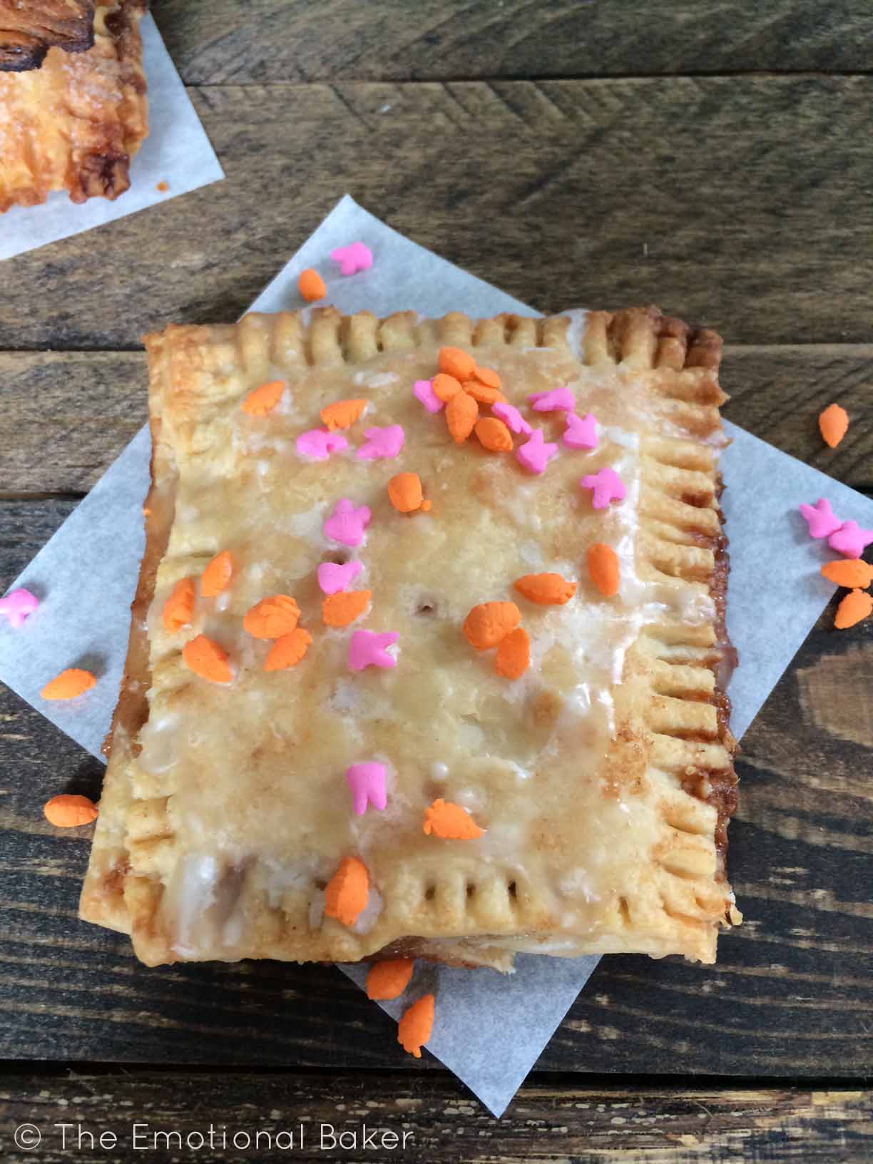 Carrot Cake Pop Tarts | The Emotional Baker