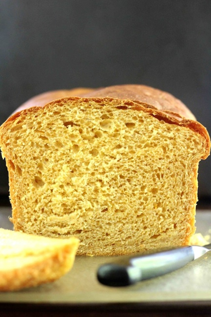 Everyone can make homemade bread! This recipe for Sweet Potato Banana Bread is easy and yields a moist, beautiful loaf perfect for fall and Thanksgiving.