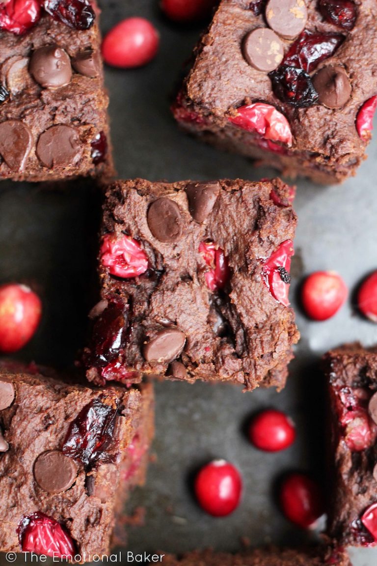 Cranberry Brownies | The Emotional Baker