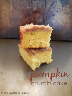 Pumpkin Crumb Cake