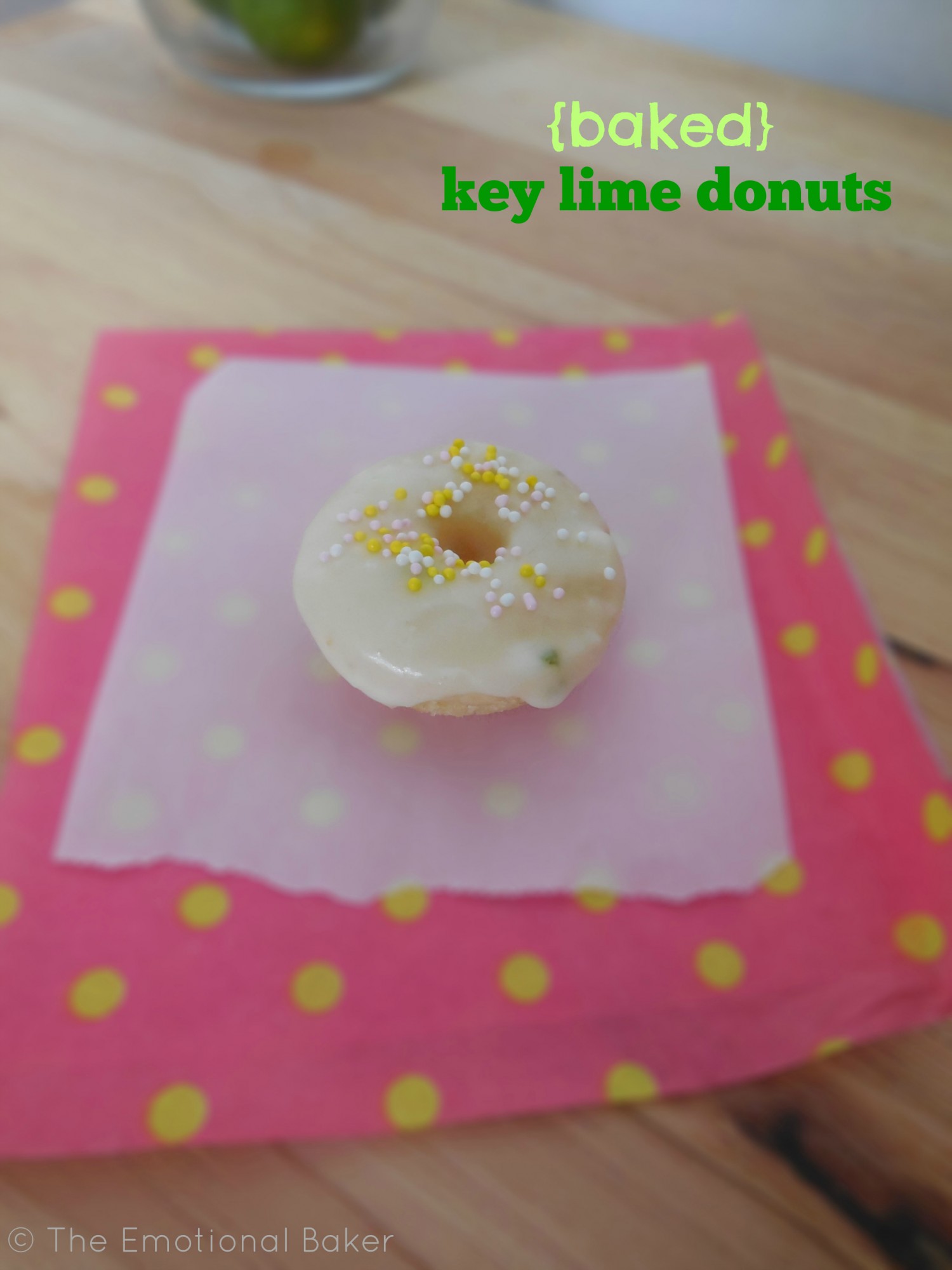 Lime Donuts