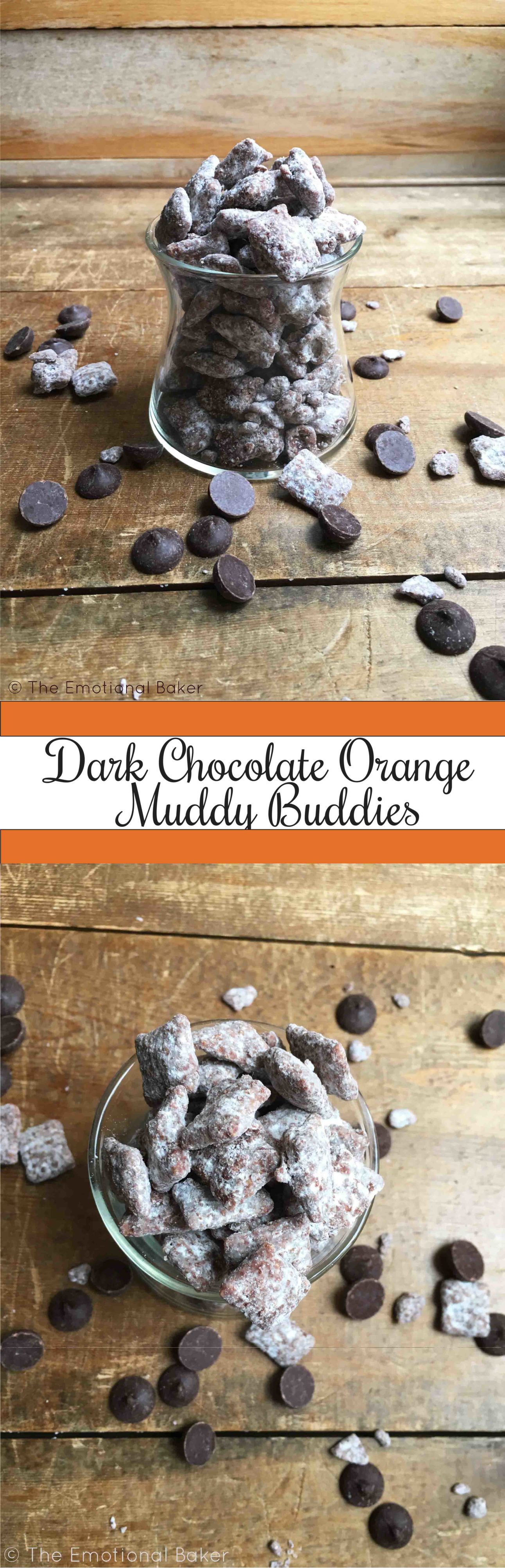 Dark Chocolate Orange Muddy Buddies