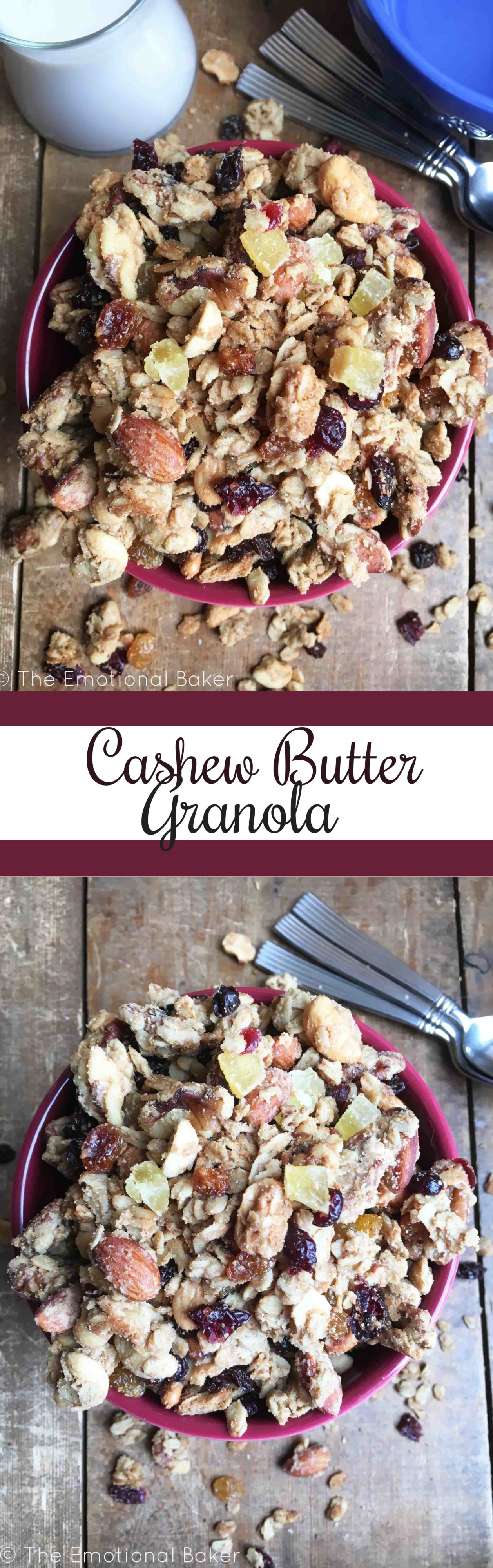 Cashew Butter Granola