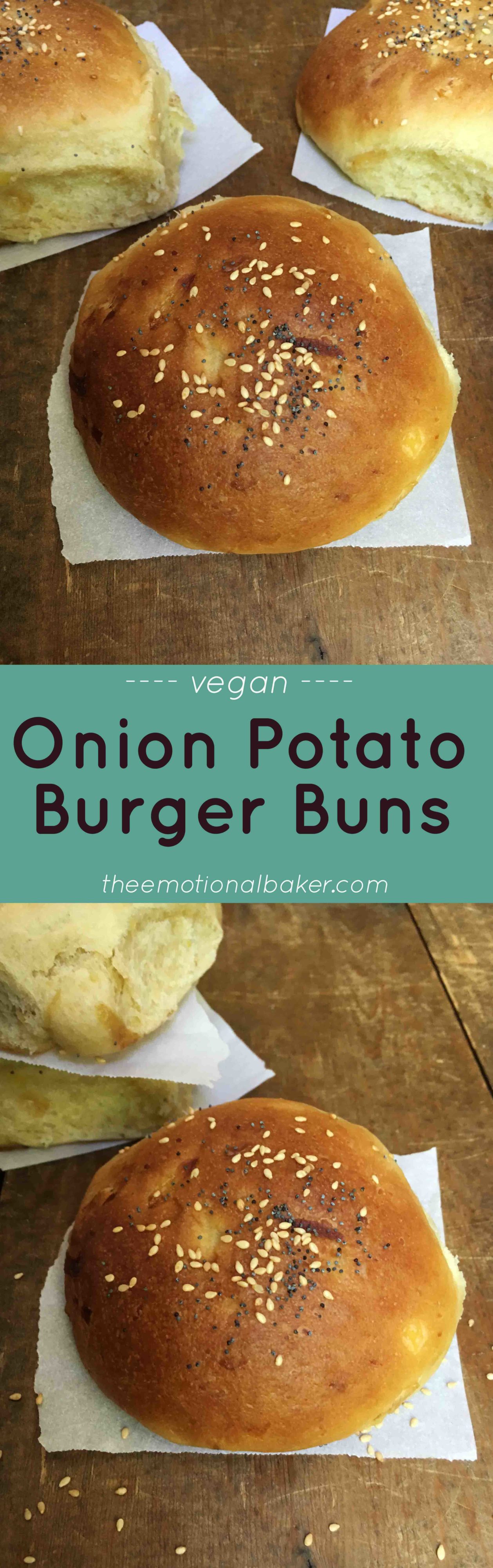 Onion Potato Burger Buns