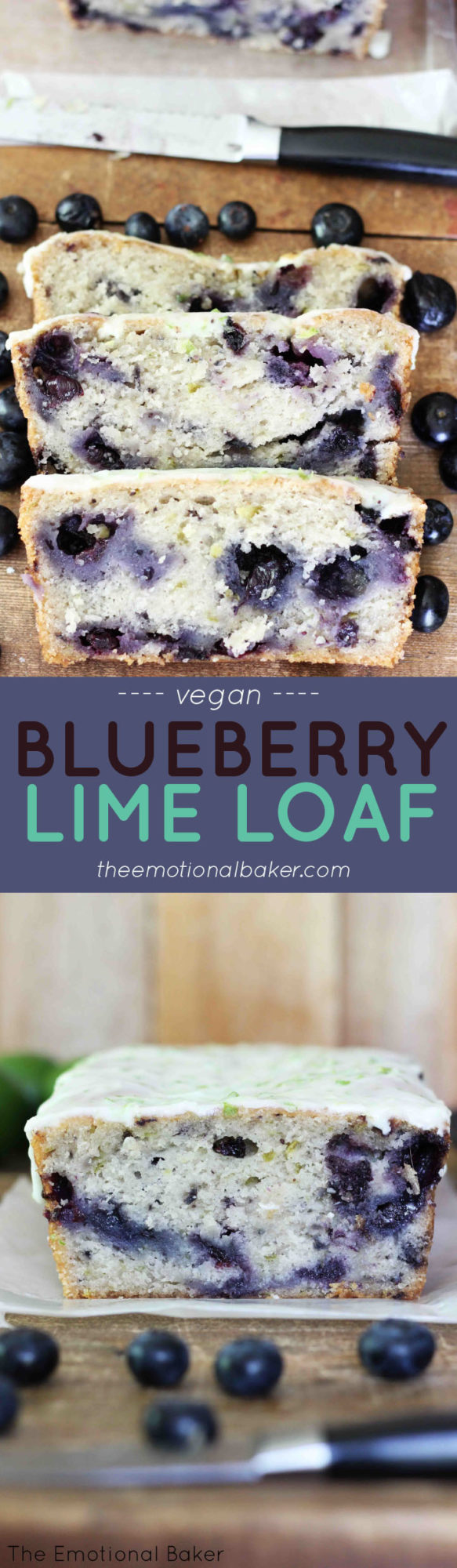 Blueberry Lime Loaf