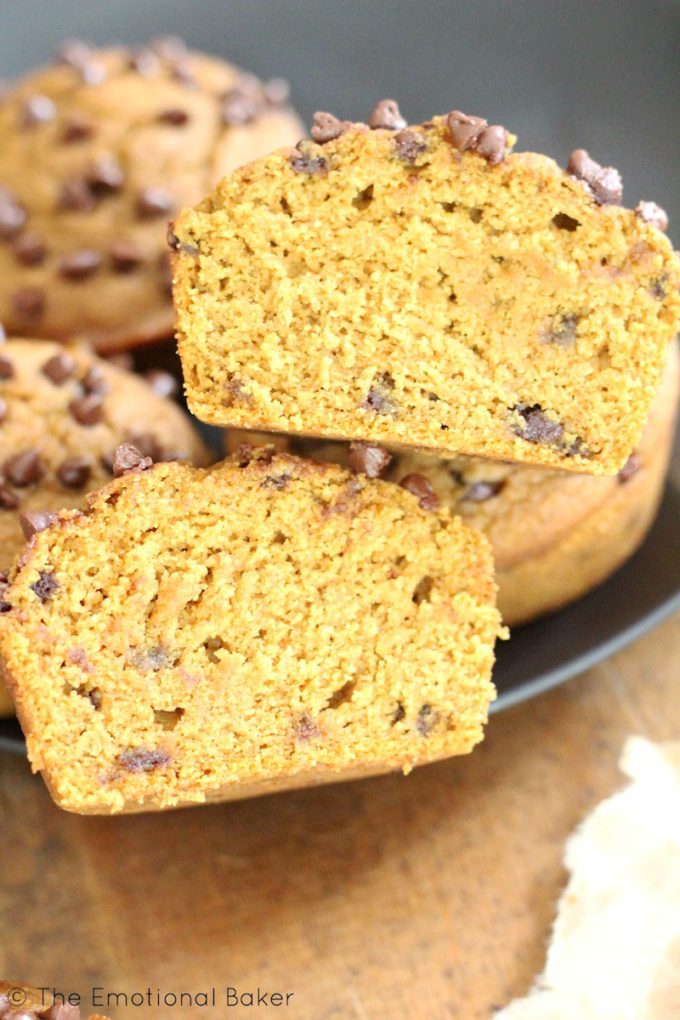 Jumbo Pumpkin Gingerbread Muffins | The Emotional Baker