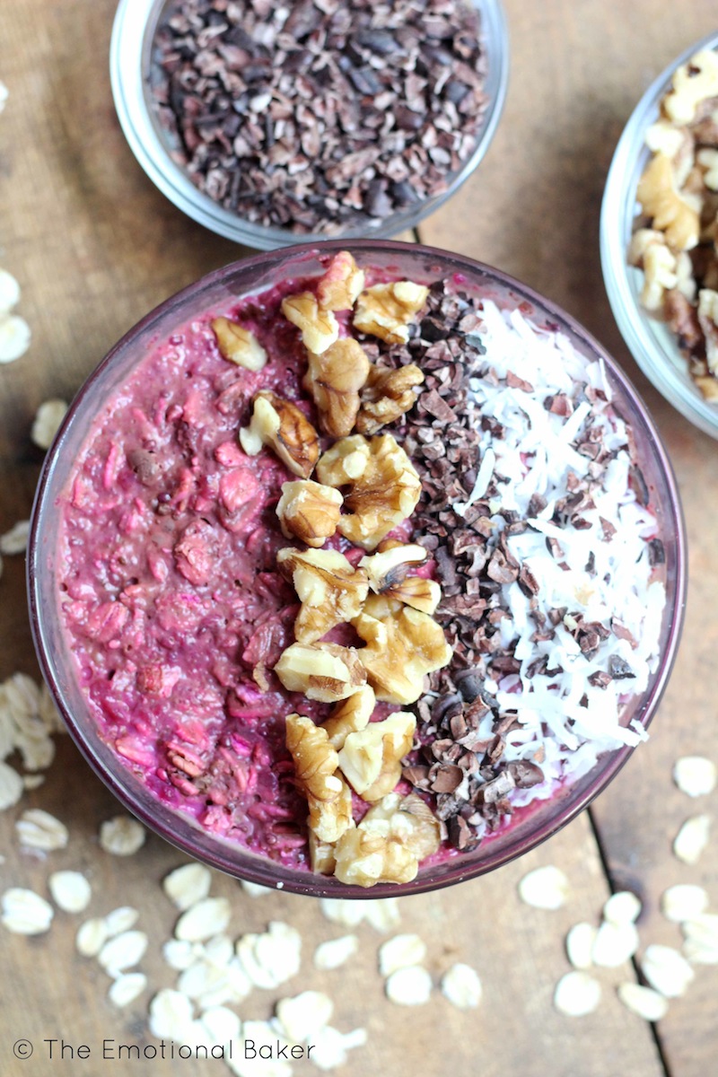 Start your day with these easy and nutritious Red Velvet Overnight Oats.