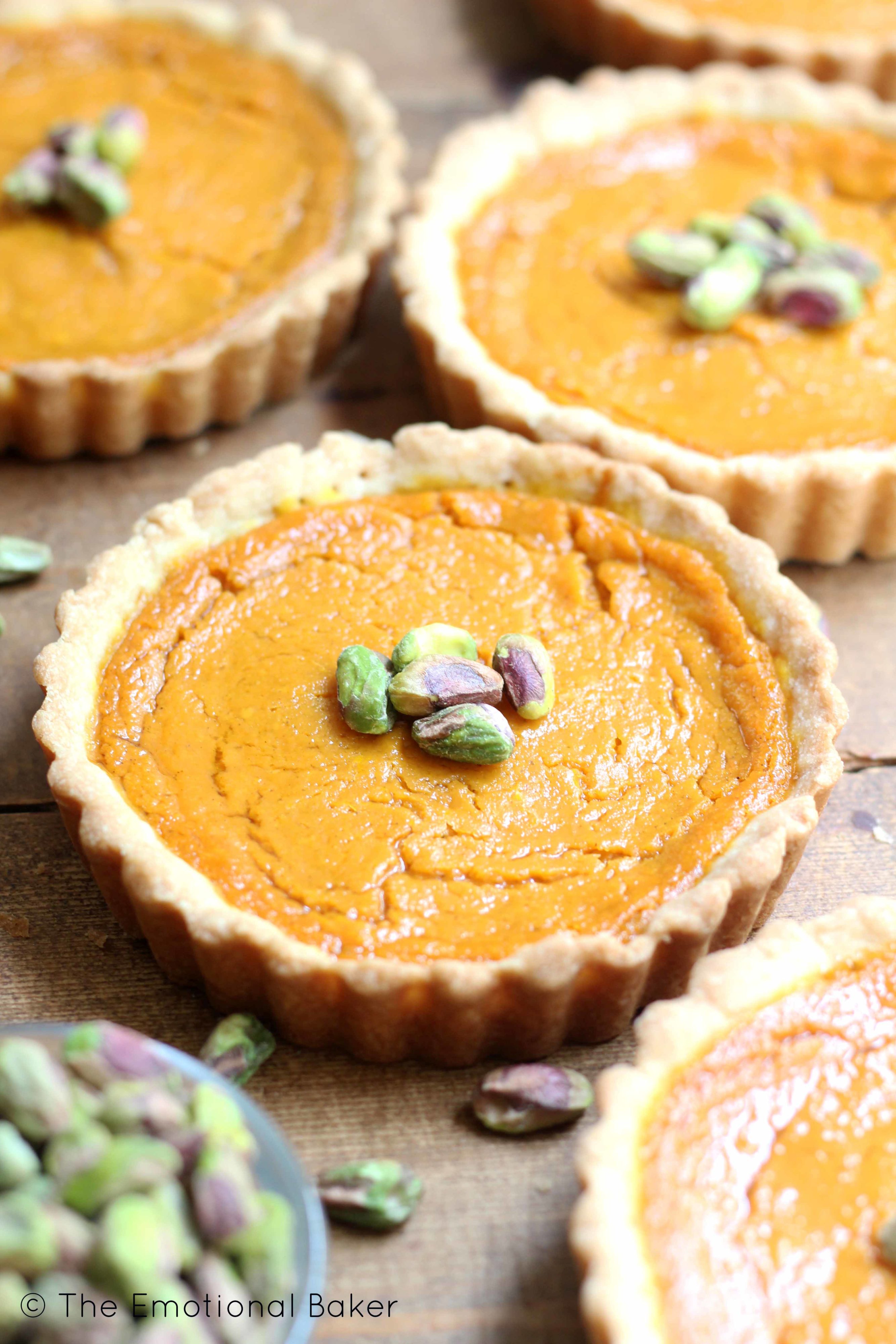 Add a new dessert to your Easter celebration - Carrot Tarts. These sweet mini pies are bursting with carrot flavor and accented with cardamom and nutmeg.